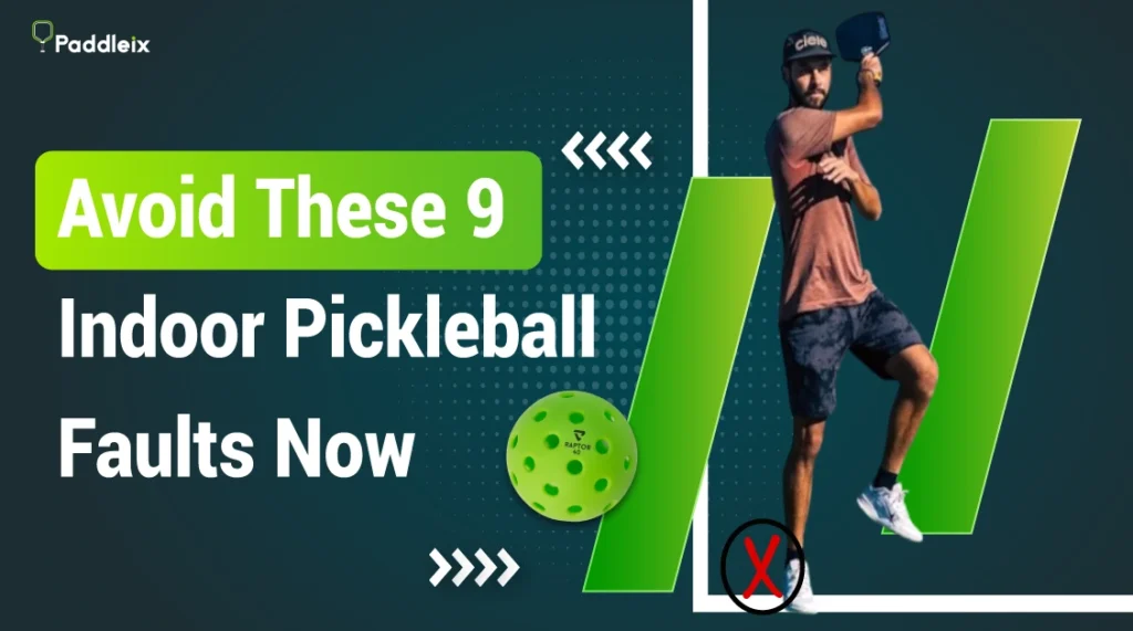 Indoor Pickleball Faults